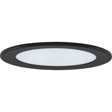 Elco Lighting 4 Adjustable Shower Trim with Clear Reflector and Frosted Lens Trim" EL1412W